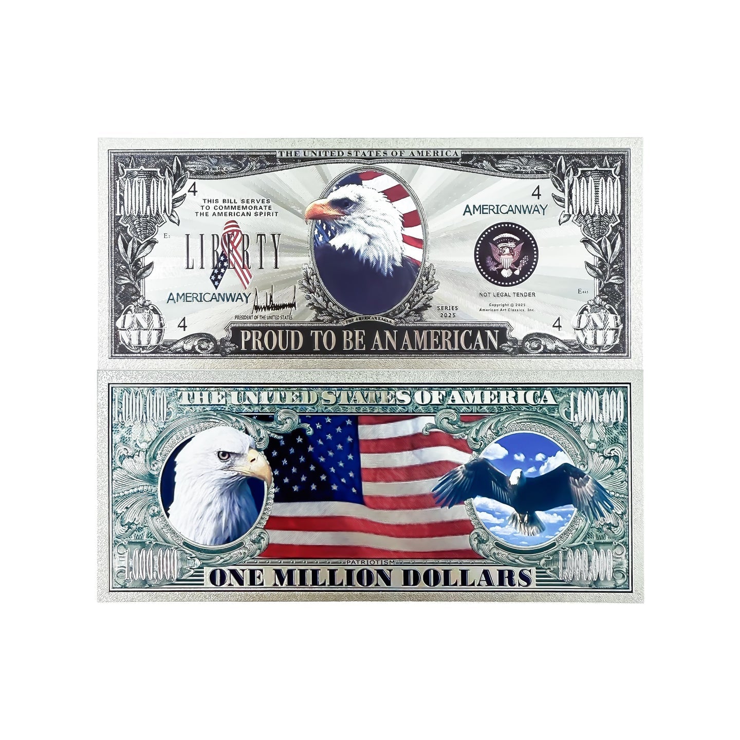 One Million Silver Eagle Bill