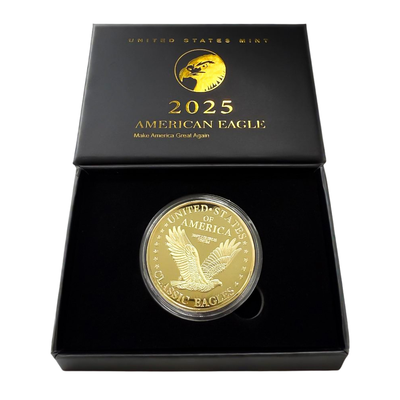 Certified Gold Eagle Coin 2025