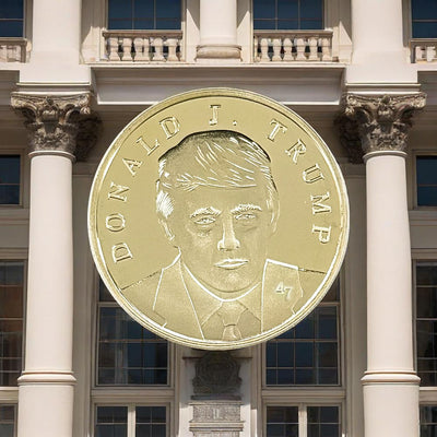 President Trump Victory Gold Coin 2025 - 47 President Edition