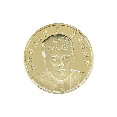 President Trump Victory Gold Coin 2025 - 47 President Edition