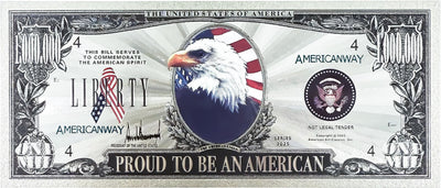 One Million Silver Eagle Bill